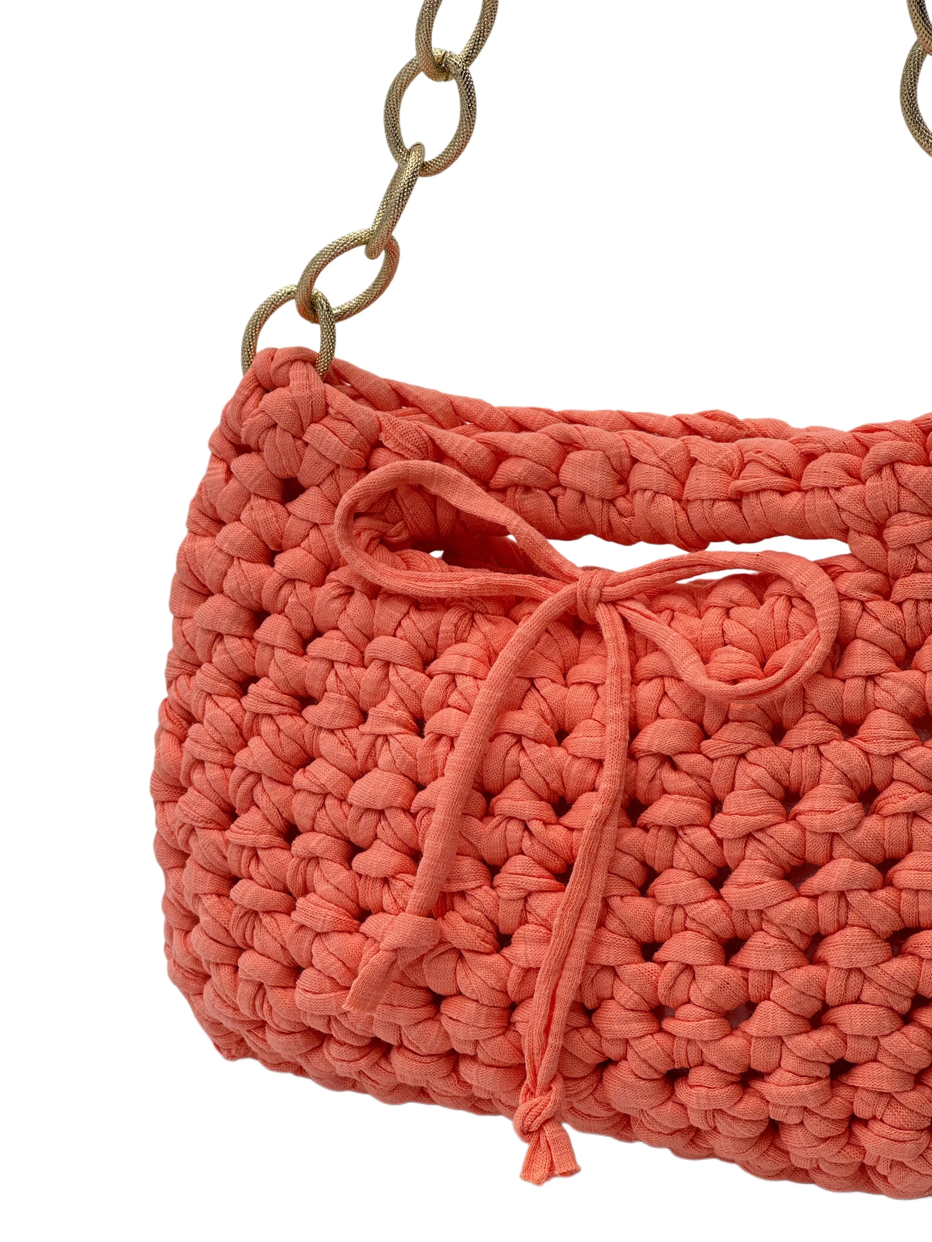 Gehäkelte Handtasche