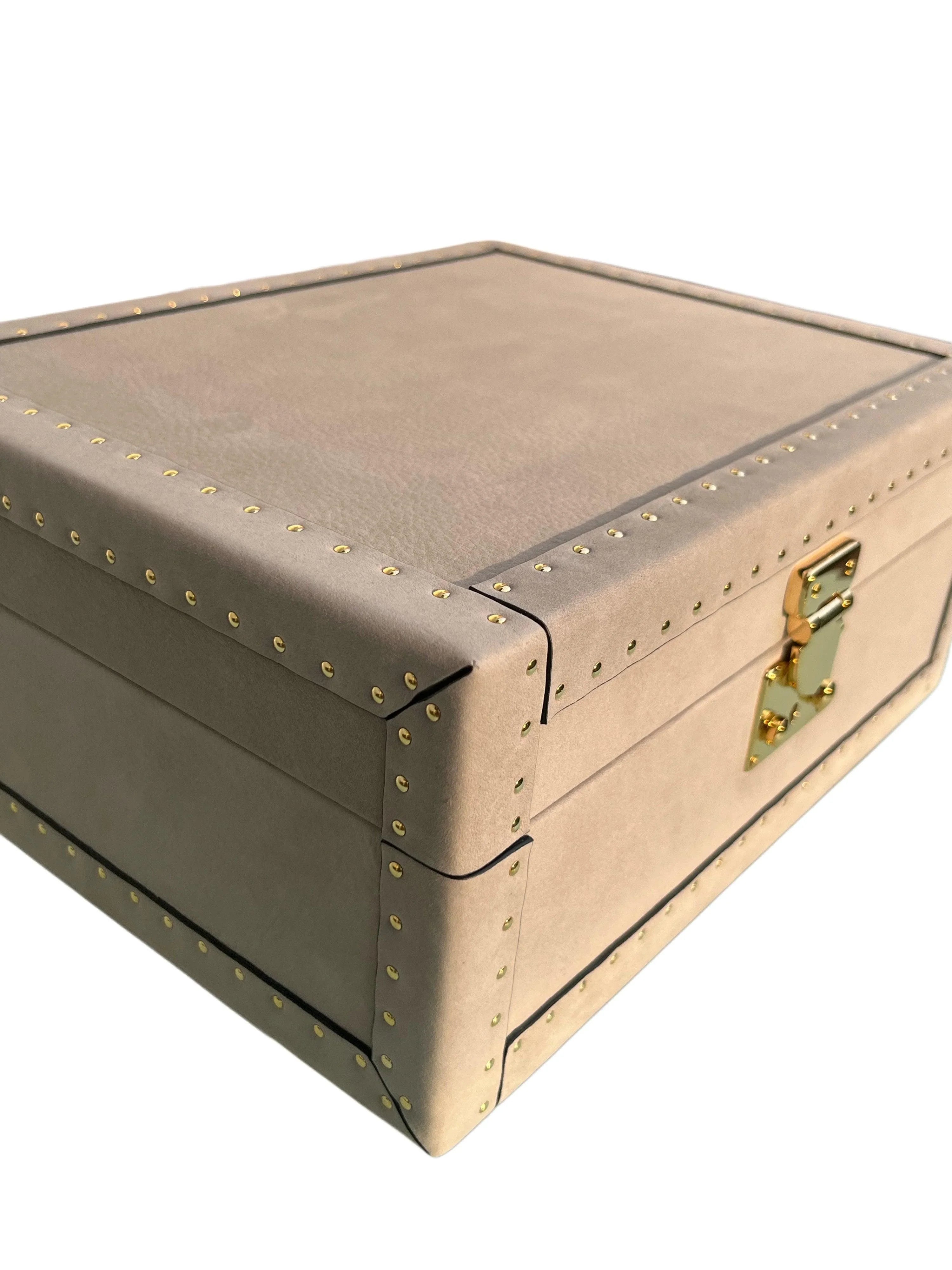Nabuk Leather Jewelry Box