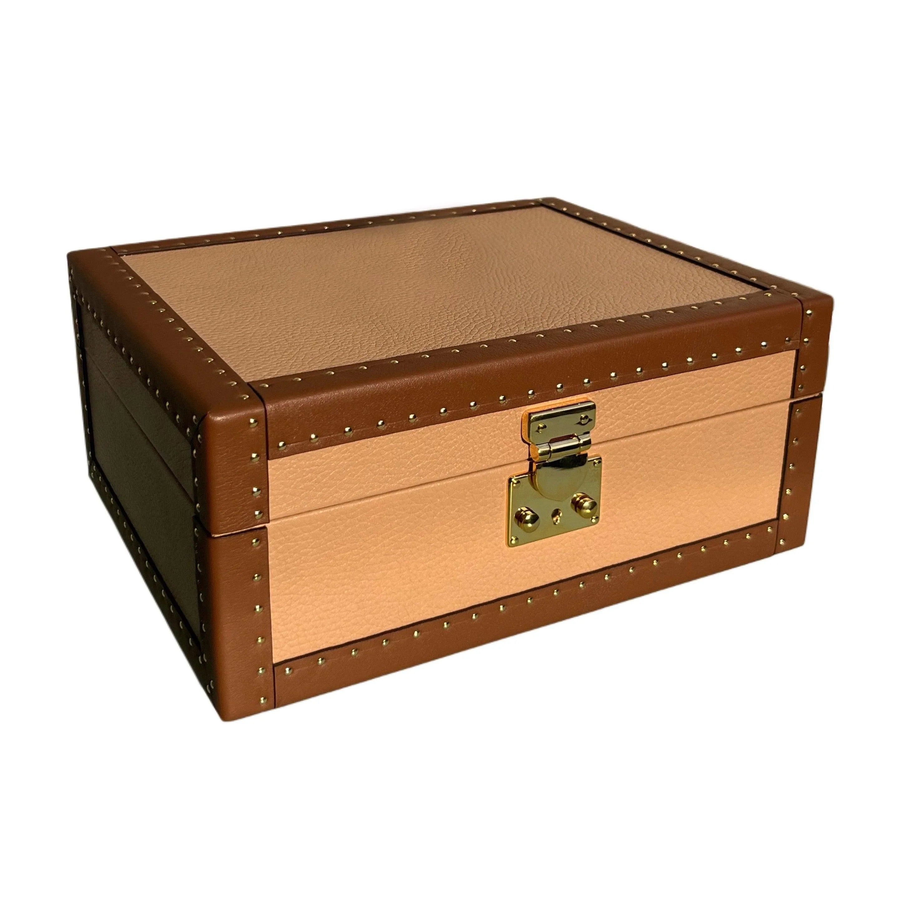 Nabuk Leather Jewelry Box