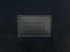 8-Place Watchbox in black leather, additional angled view