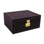 Jewelry Box x Trax NYC, black trunk exterior view