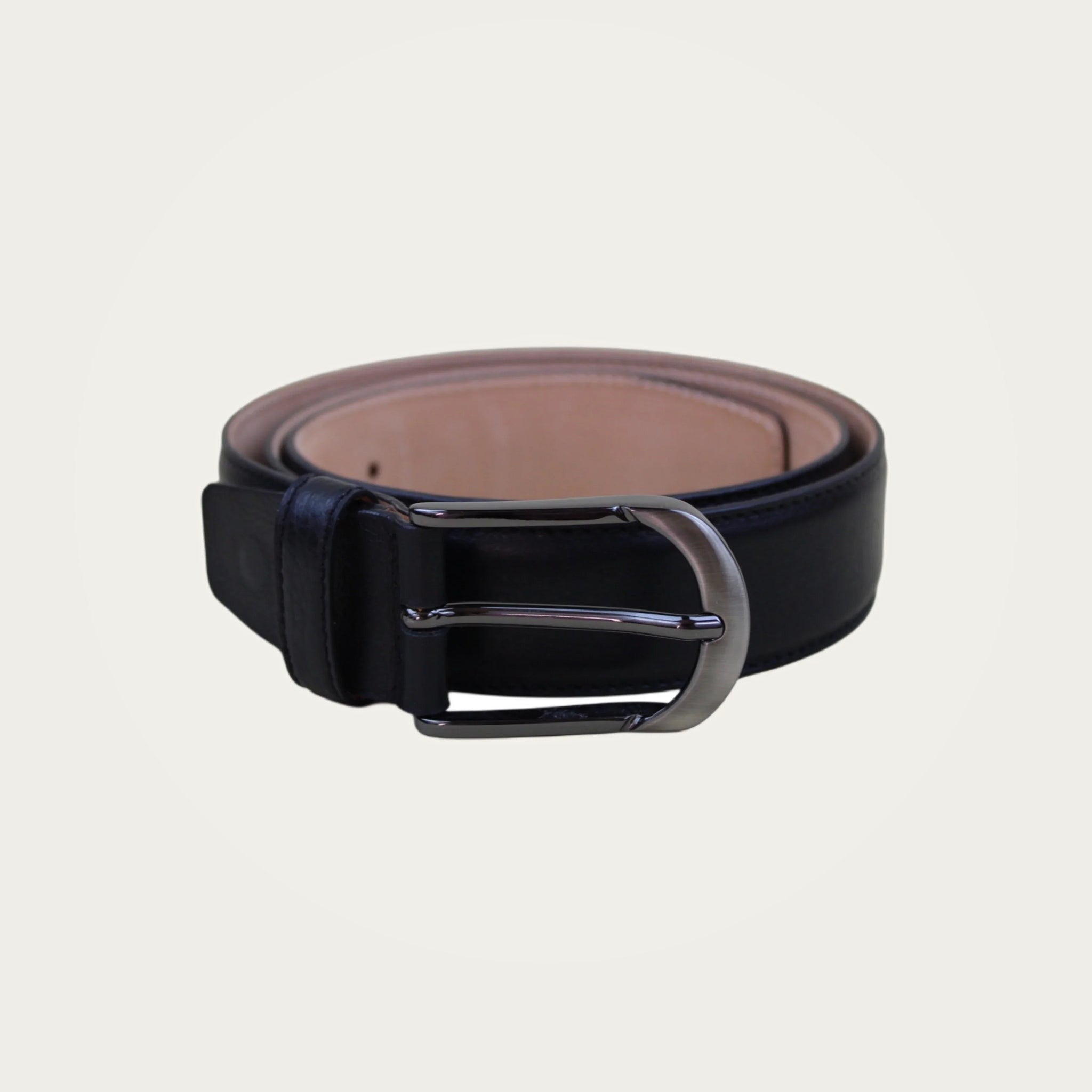 Oberndorfer belt black rd ivory