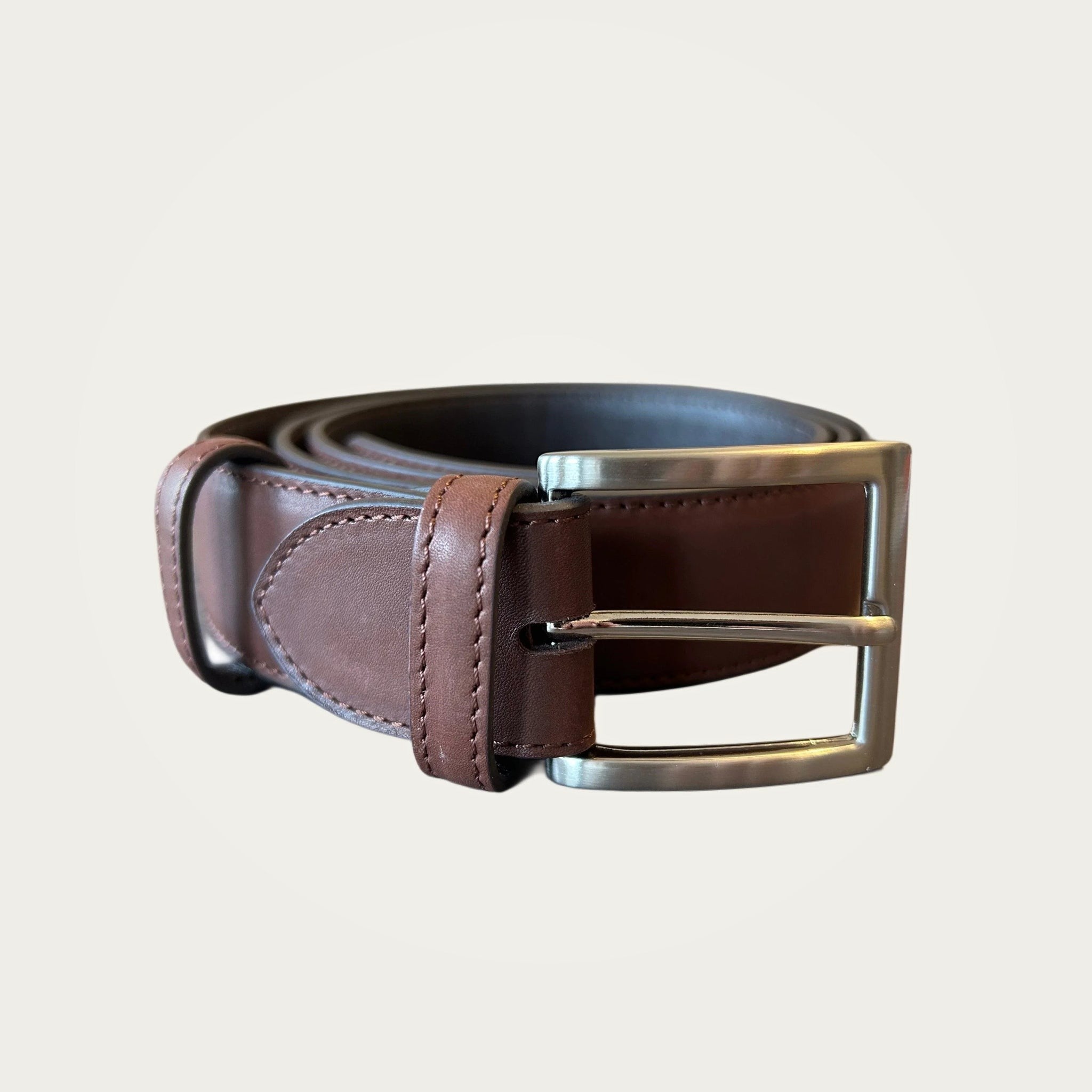 Oberndorfer belt brown ivory