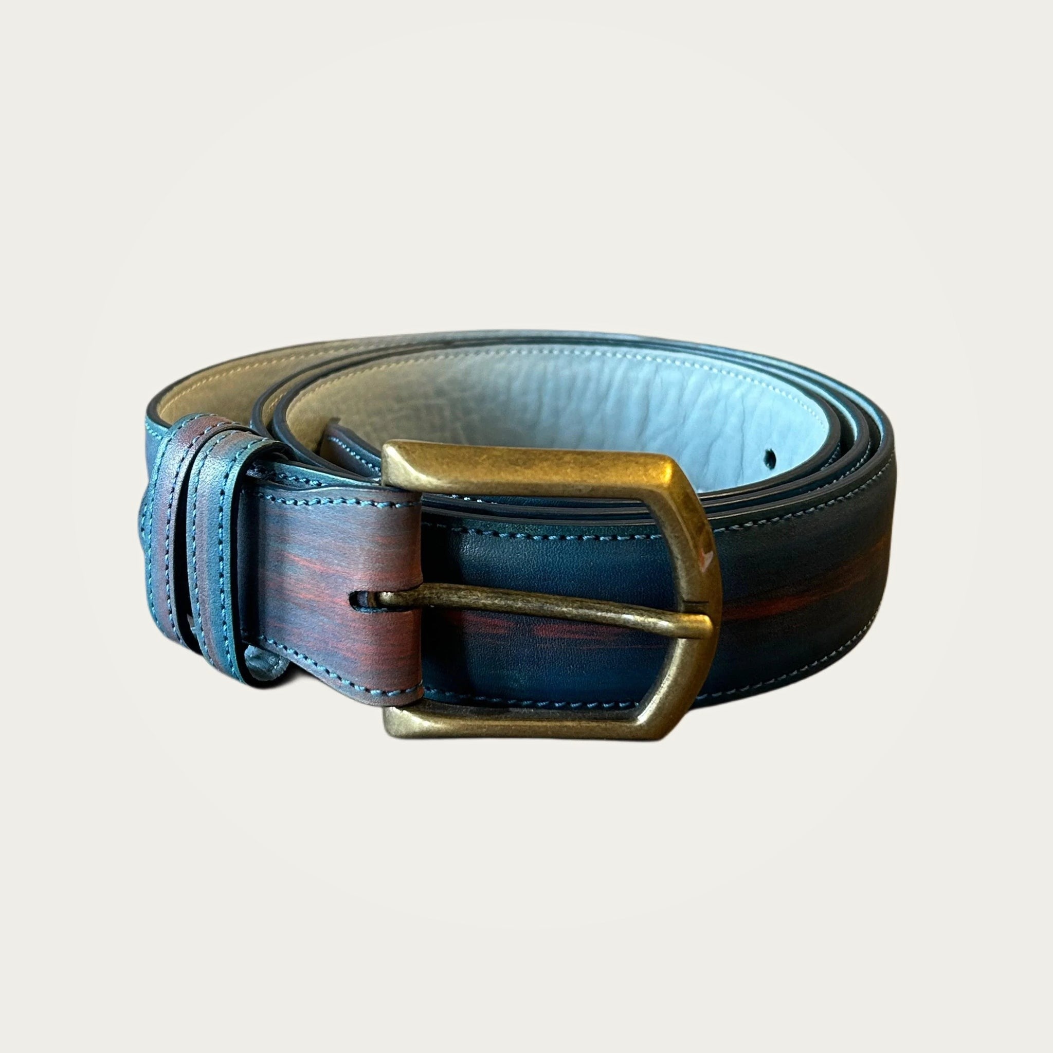 Oberndorfer belt handpainted ivory
