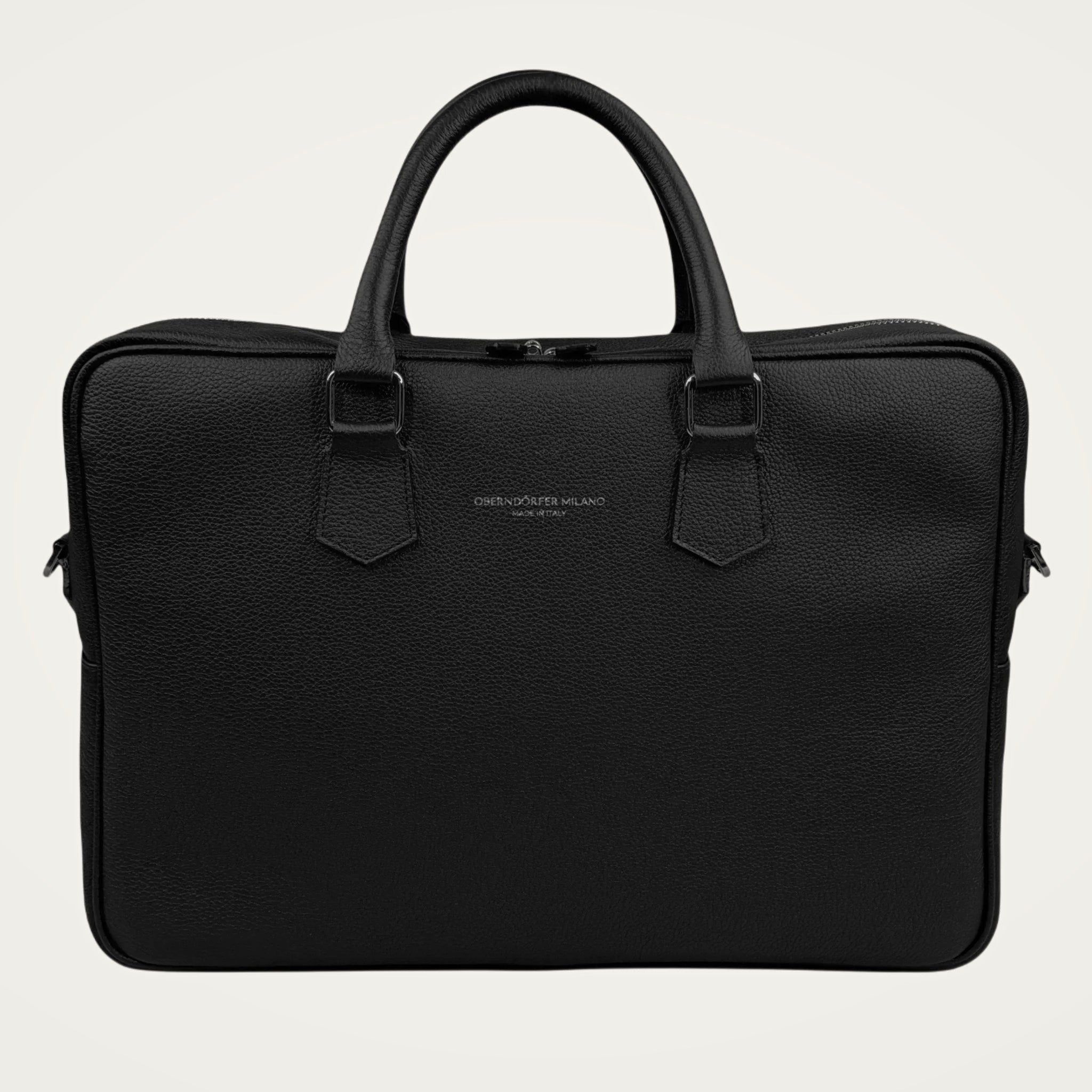 Oberndorfer briefcase black ivory
