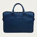 Oberndorfer briefcase blue ivory