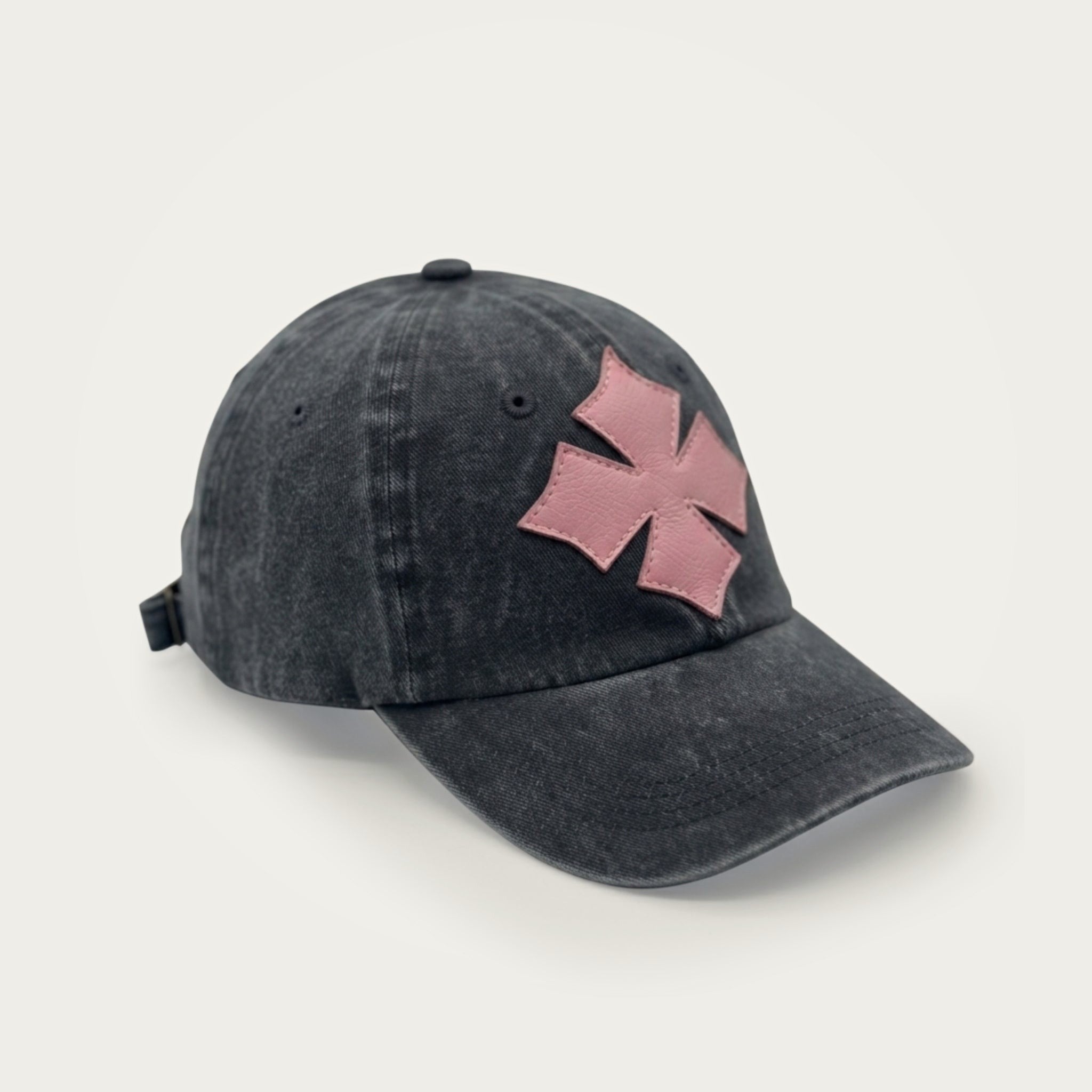 Oberndorfer cap black pink ivory