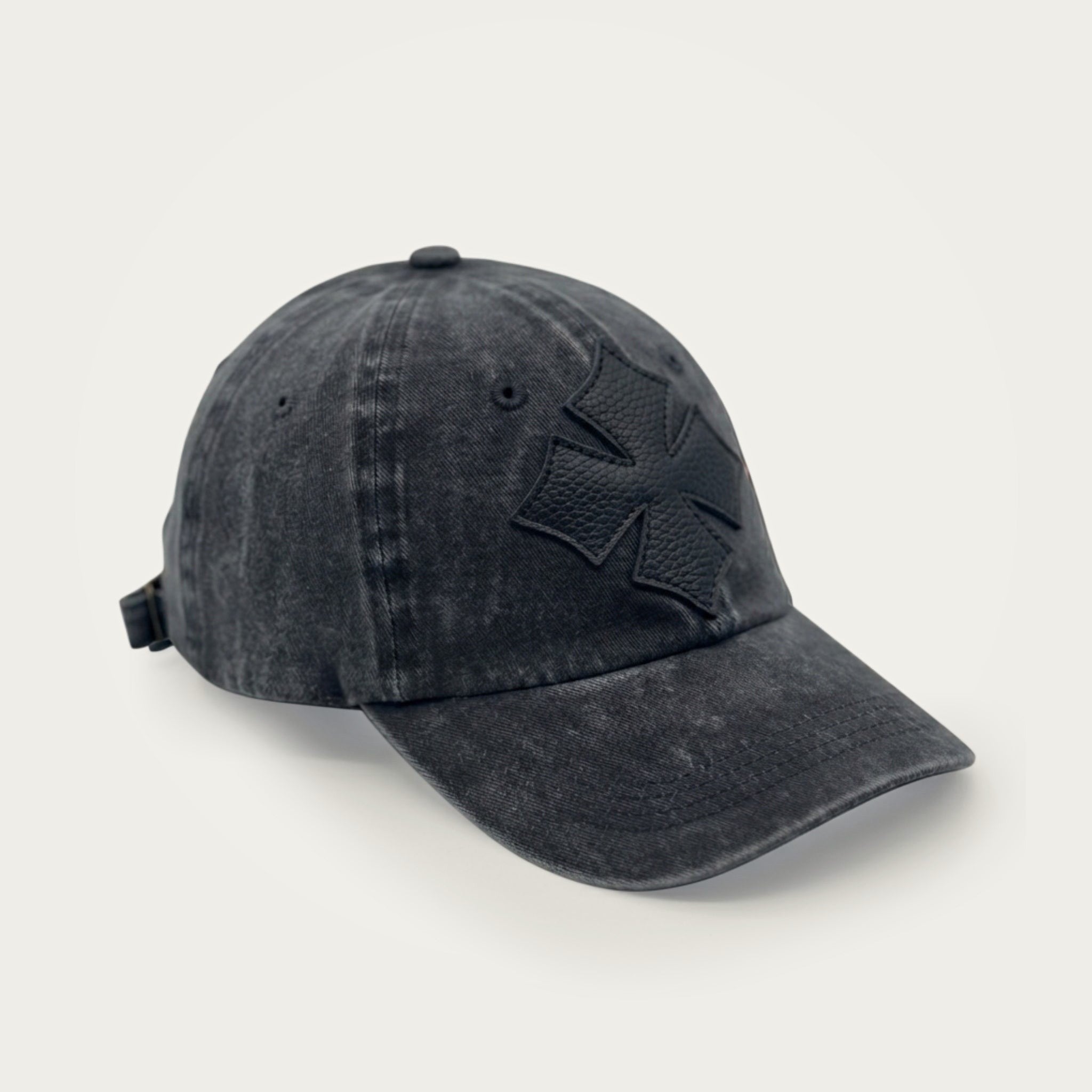 Oberndorfer cap black ivory