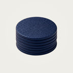Oberndorfer coaster blue ivory