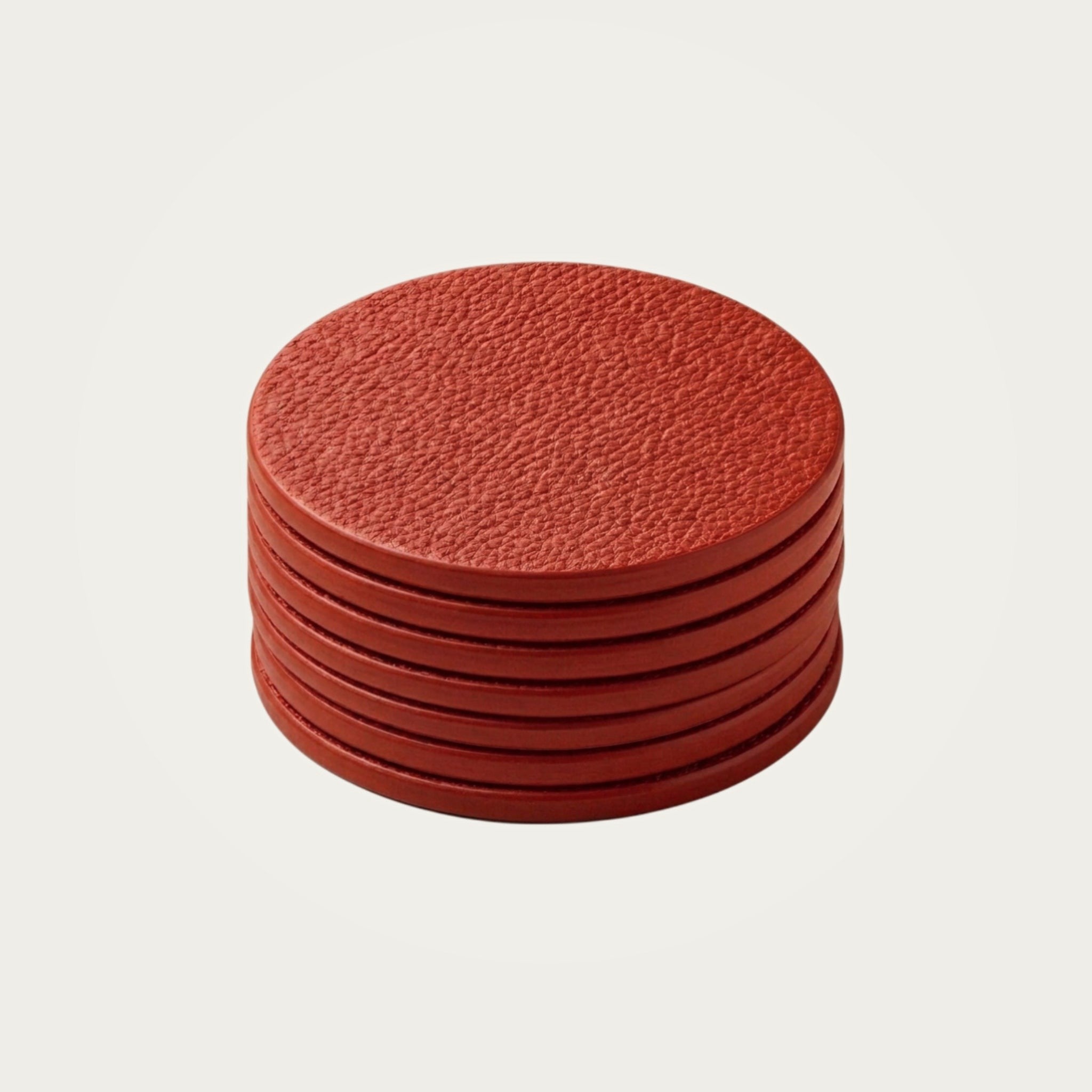 Oberndorfer coaster orange ivory