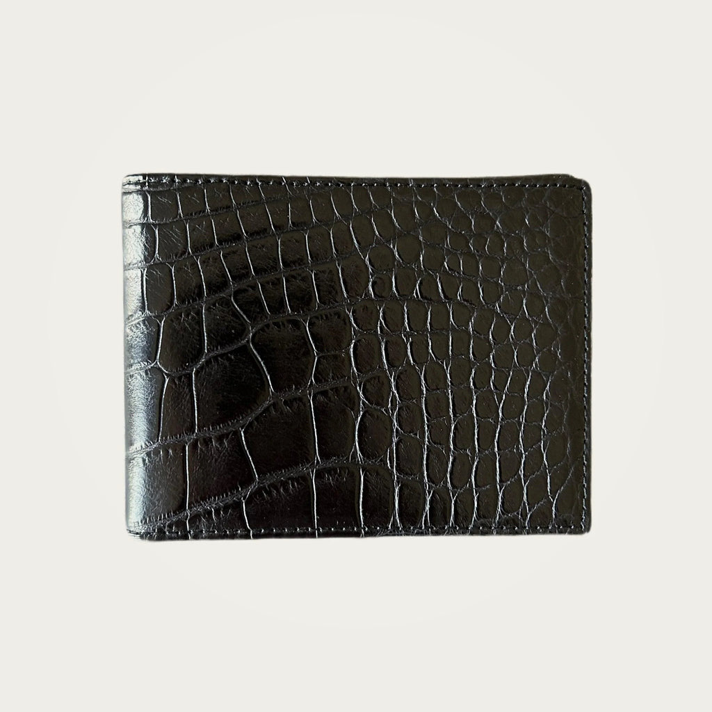 Oberndorfer croc blackkhaki ivory