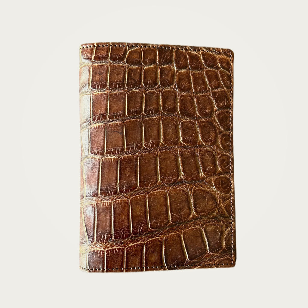 Oberndorfer croc chocolate ivory