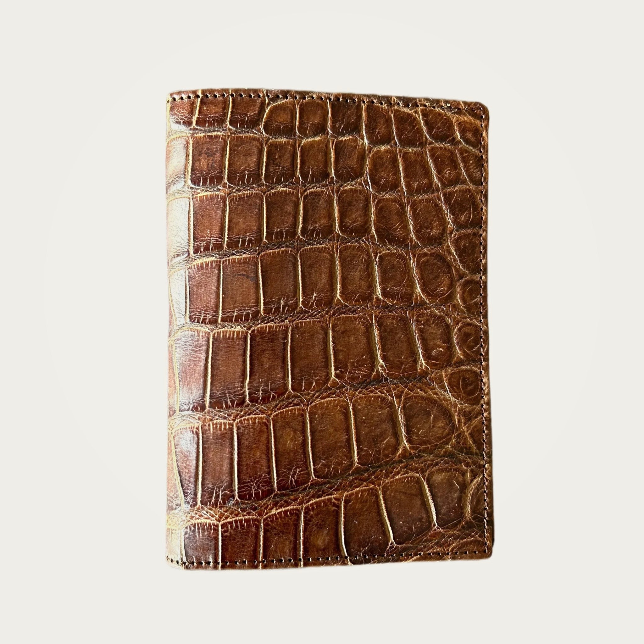Oberndorfer croc chocolate ivory