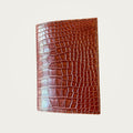 Oberndorfer croc cognac ivory