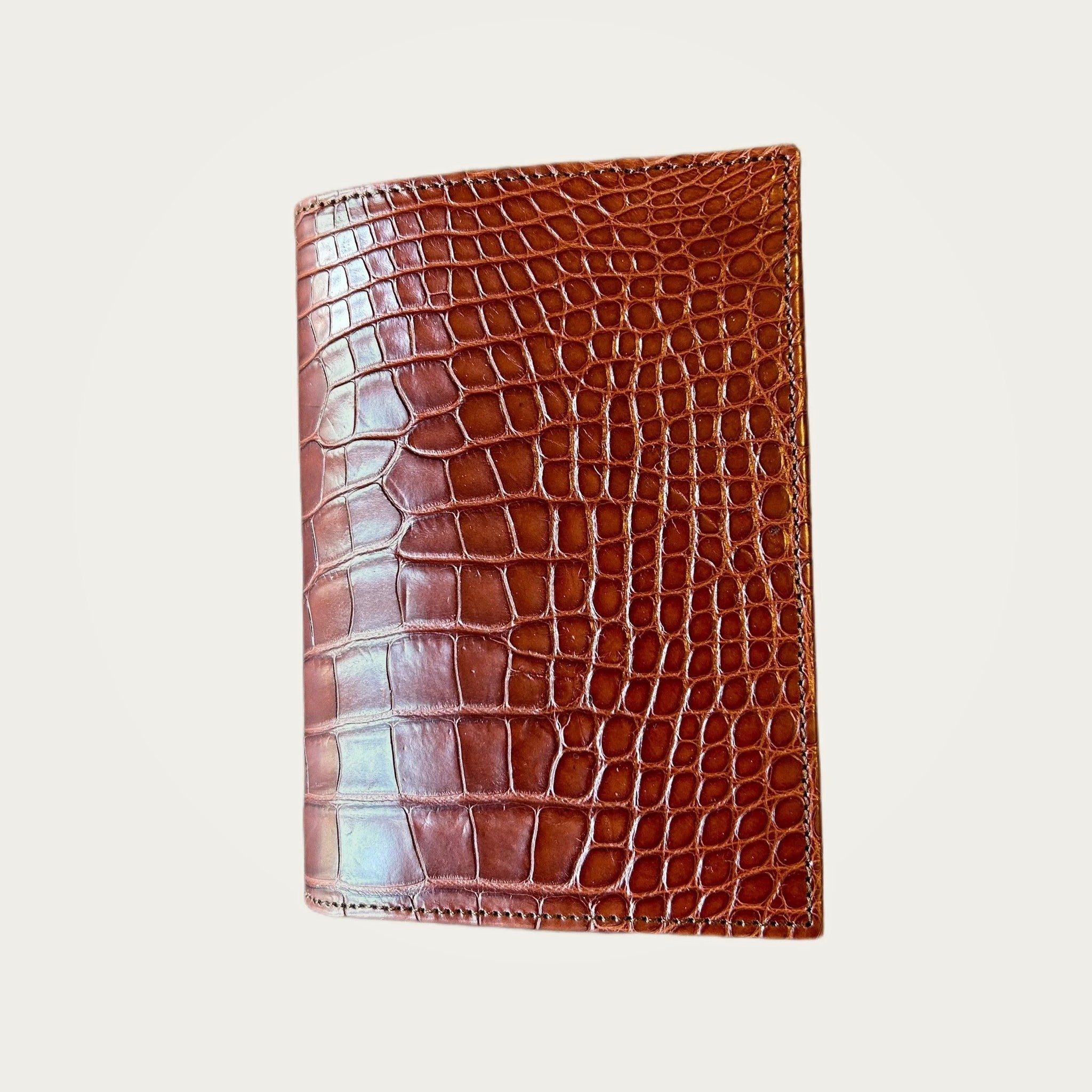 Oberndorfer croc cognac ivory