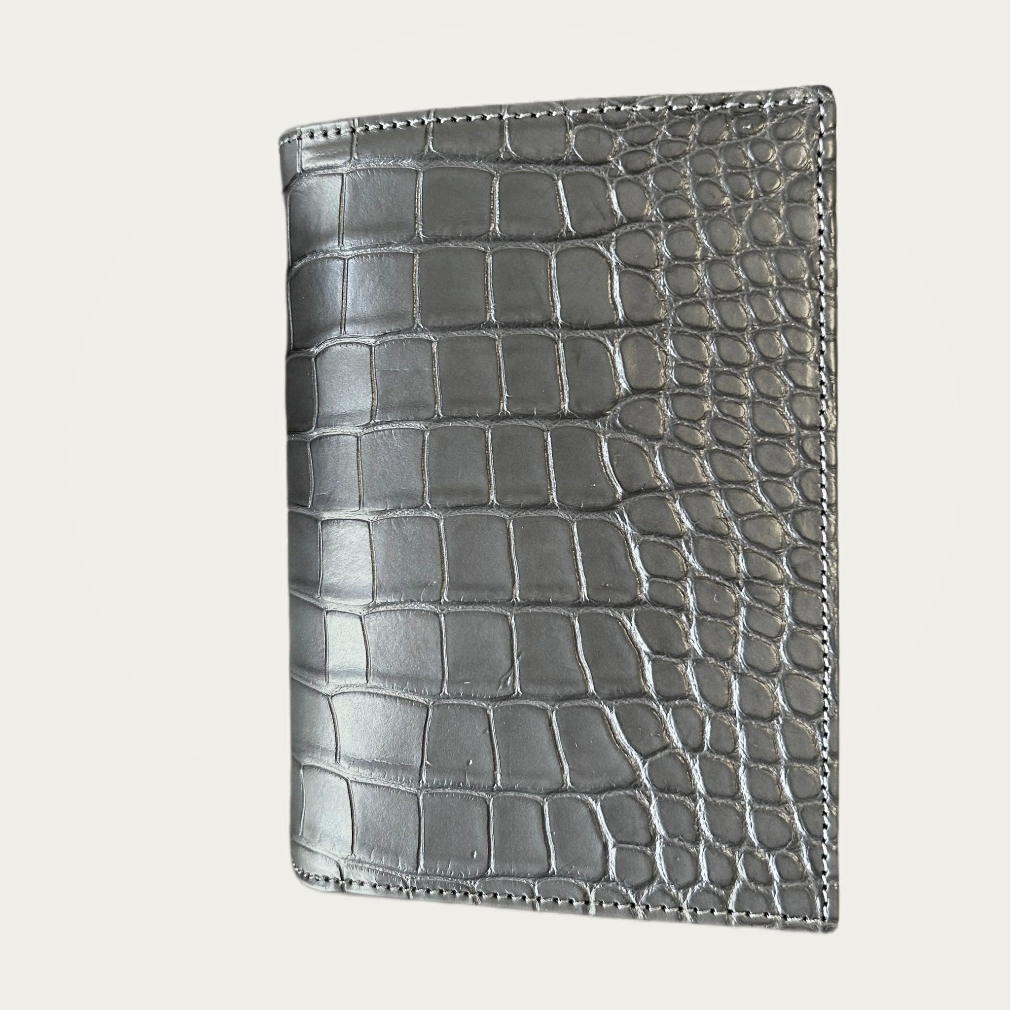 Oberndorfer croc grey ivory