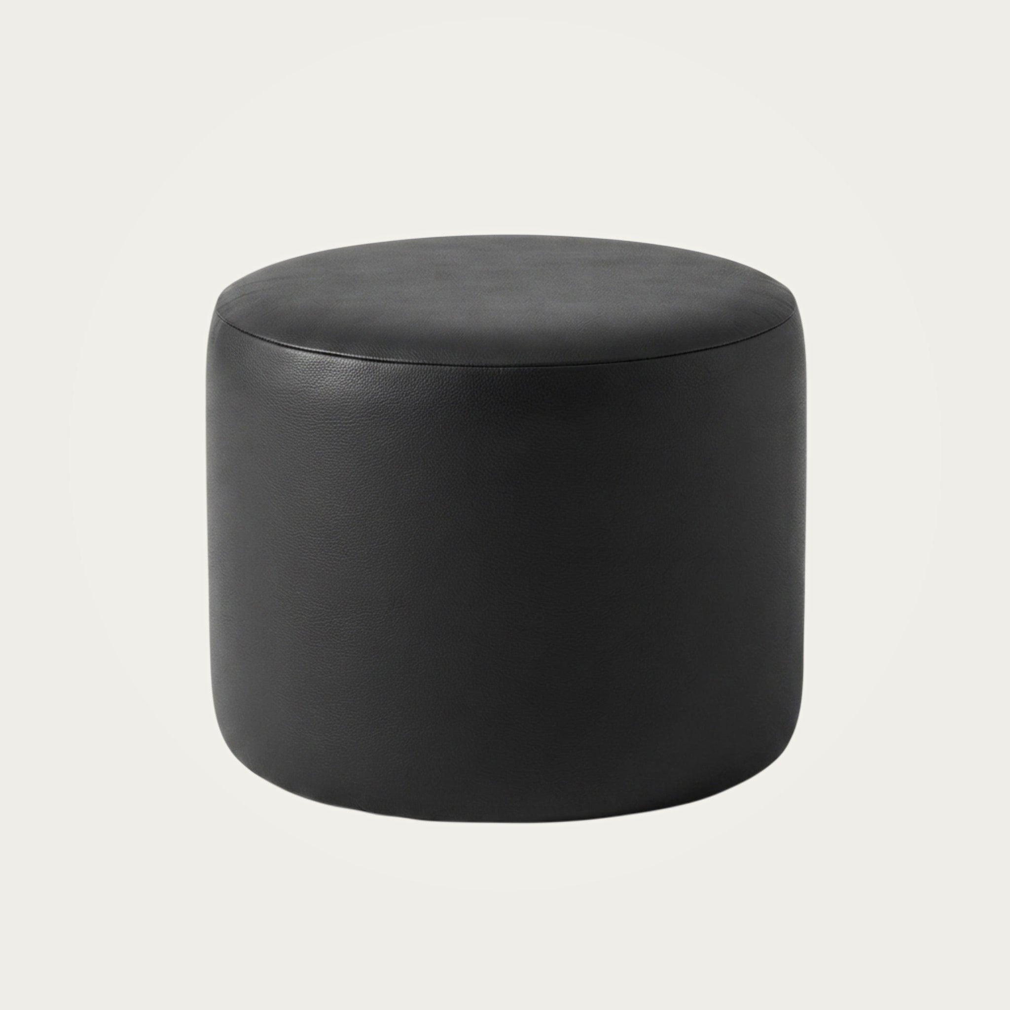 Oberndorfer pouf black ivory