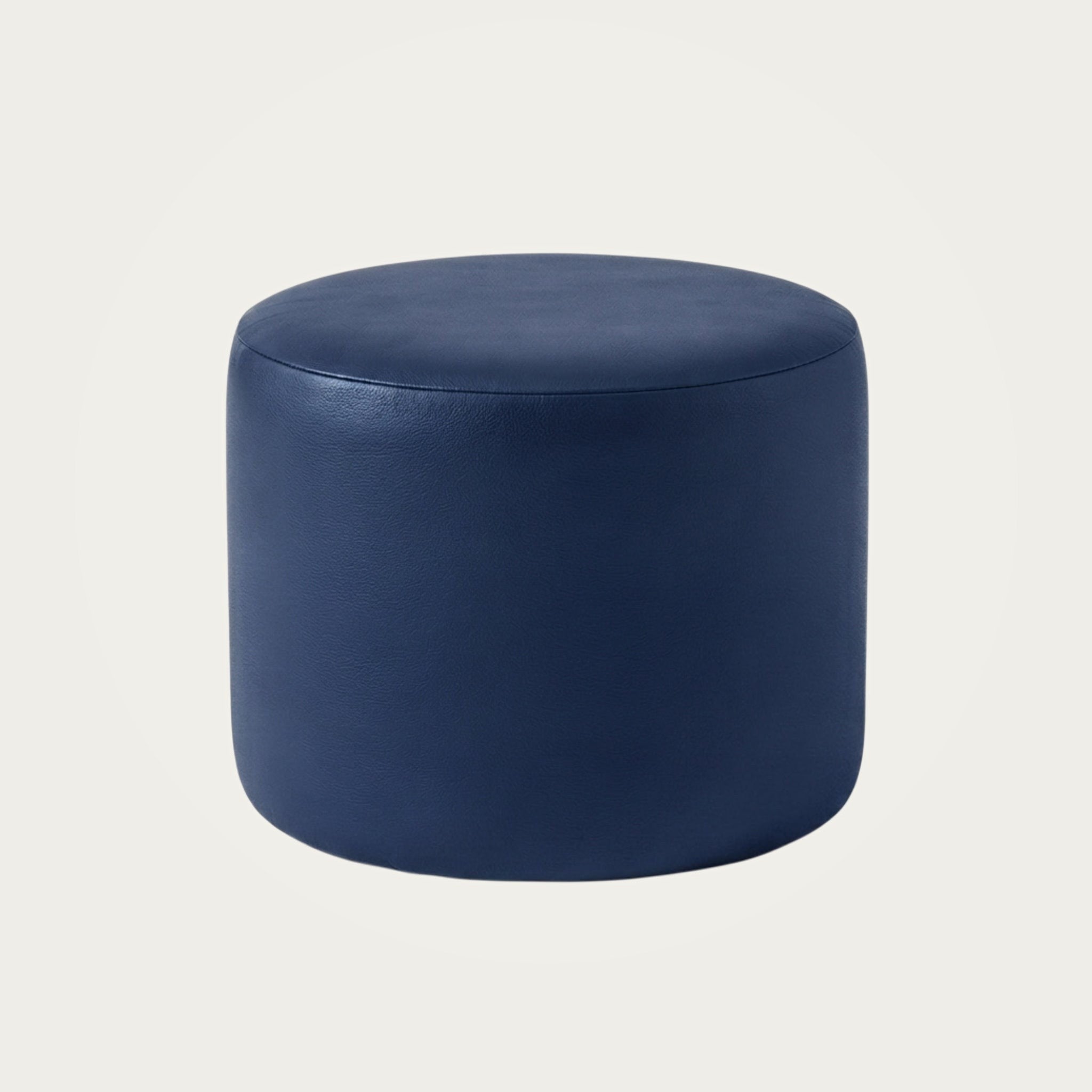 Oberndorfer pouf blue ivory
