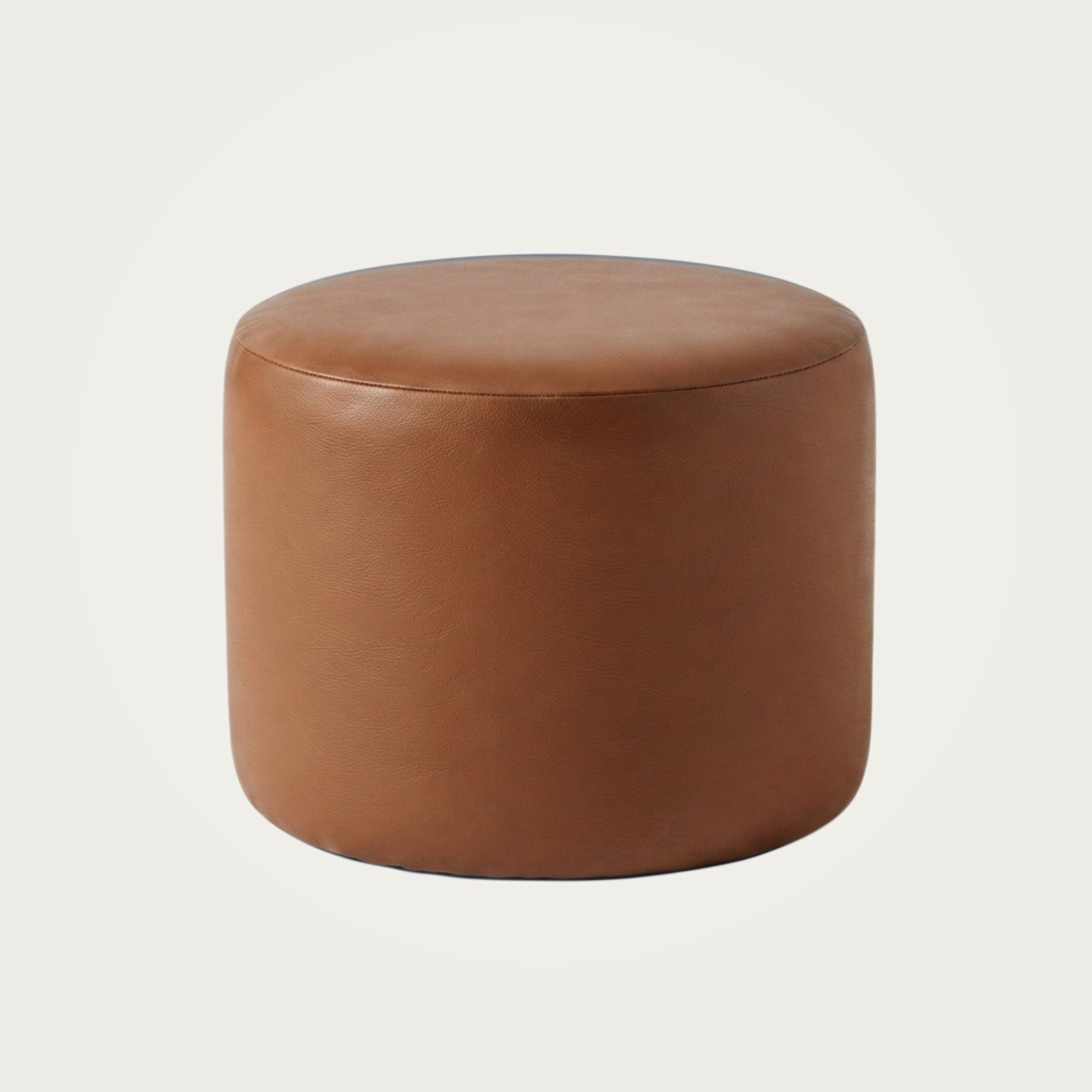 Oberndorfer pouf brown ivory