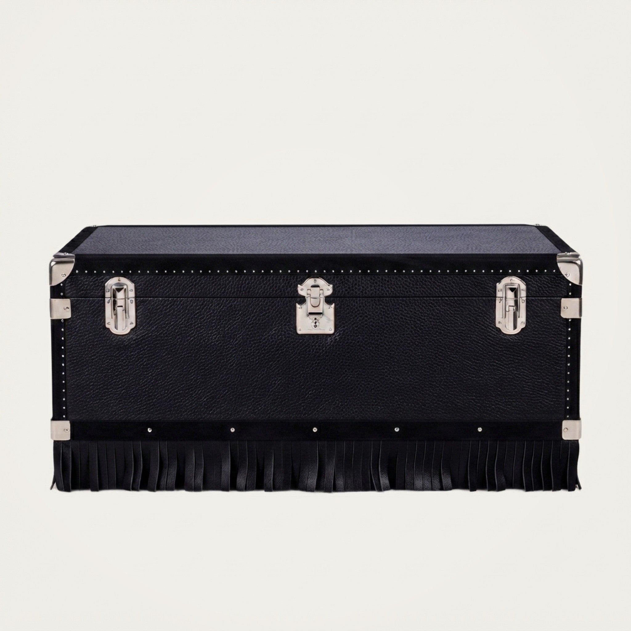 Oberndorfer table trunk black ivory