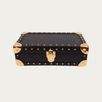 Gold mini trunk, limited edition from the Oberndörfer Milano x Trax NYC collaboration
