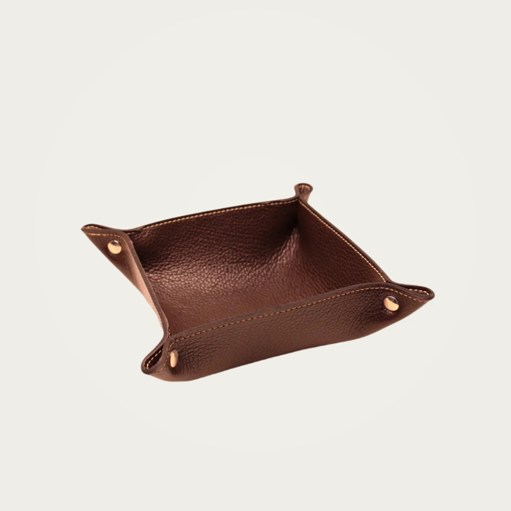 Oberndorfer tray brown ivory