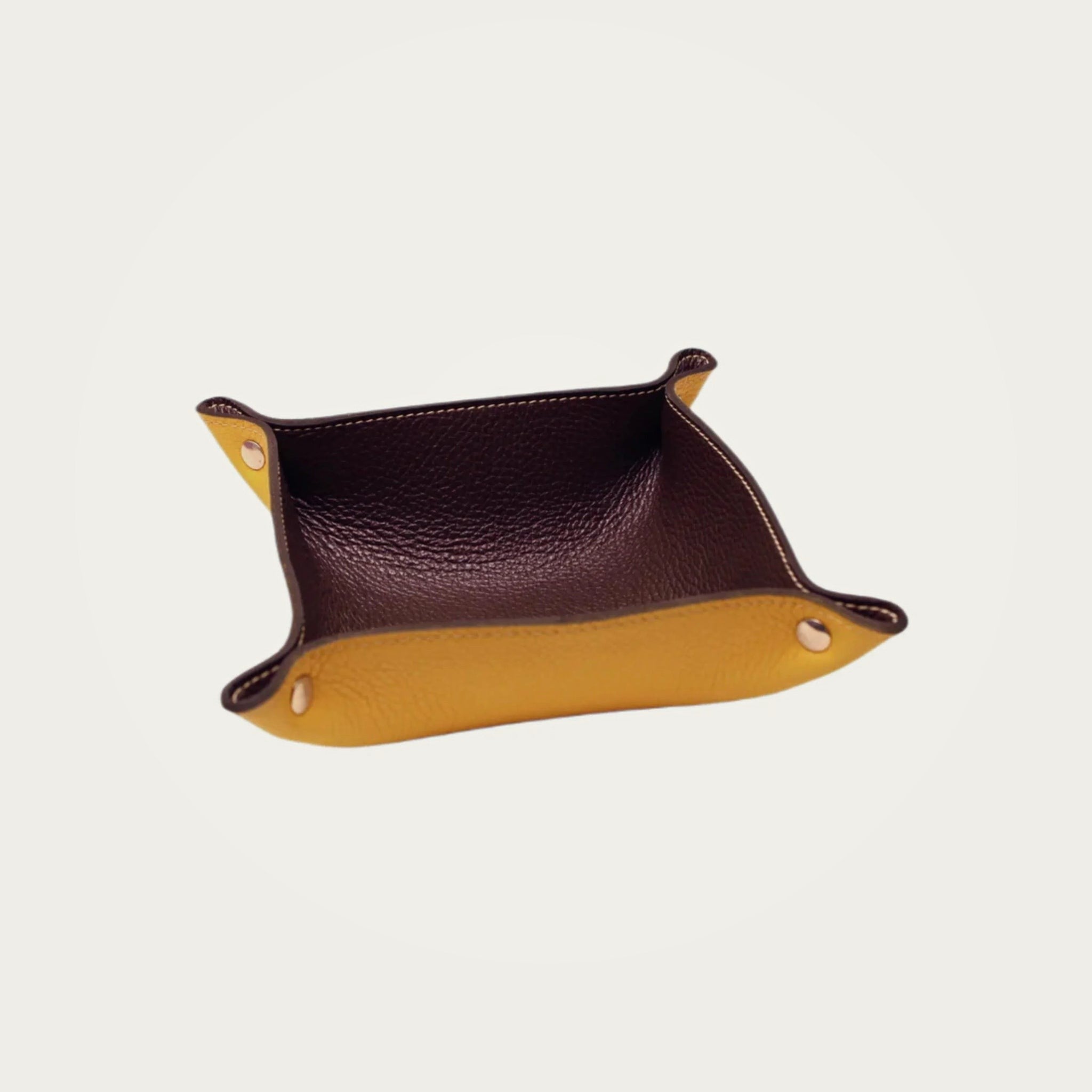 Oberndorfer tray yellowbrown ivory