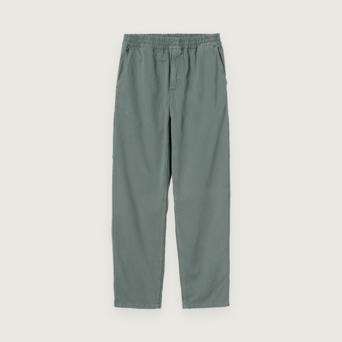 Twill Pants in sage, front