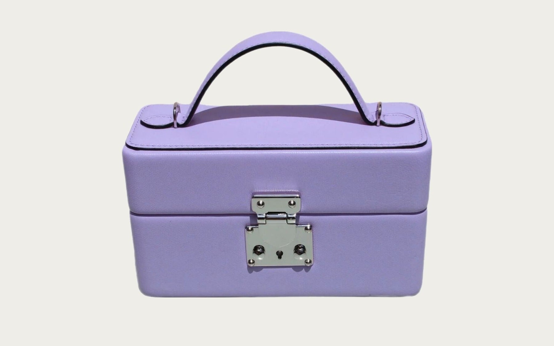 The Mirror Handbag in lavender