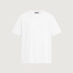 The Initials T-Shirt in white, front, left plain