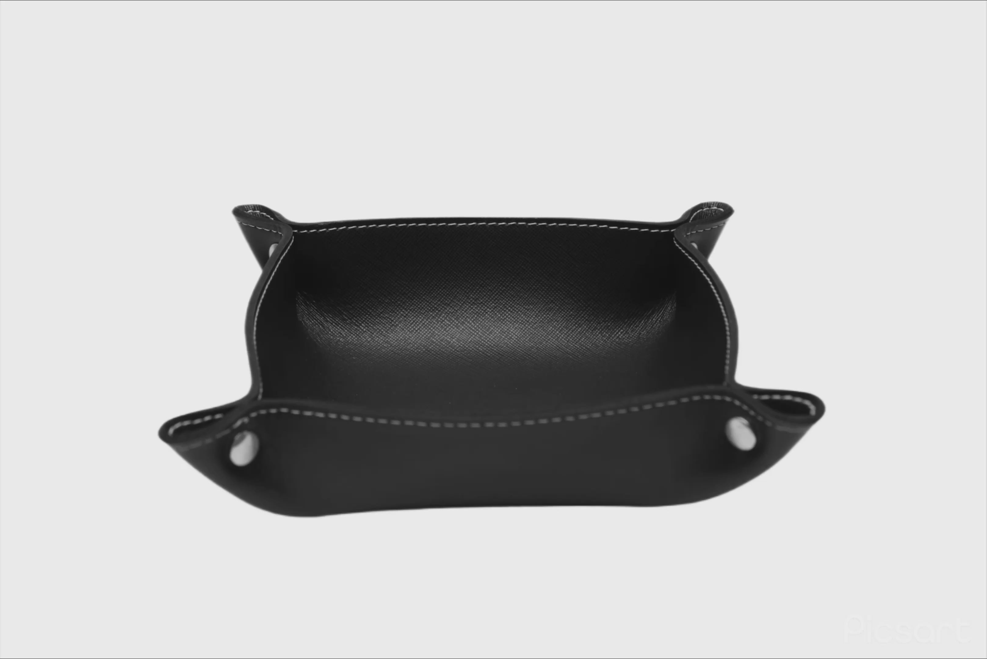 Black Leather Tray - Oberndörfer & CO